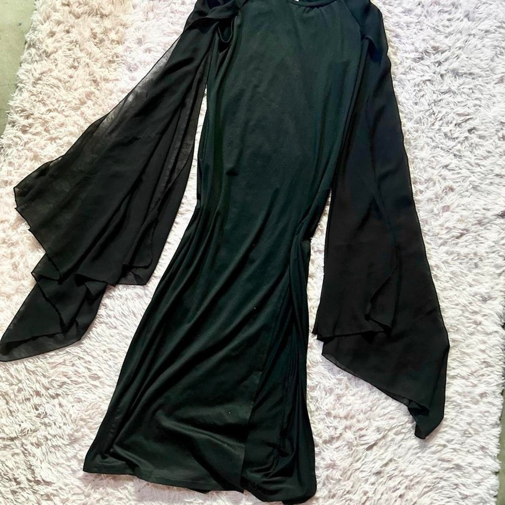 Whimsical Gothic Witchy Celestial Grunge Victorian Vampire Fairy Dress Womens M